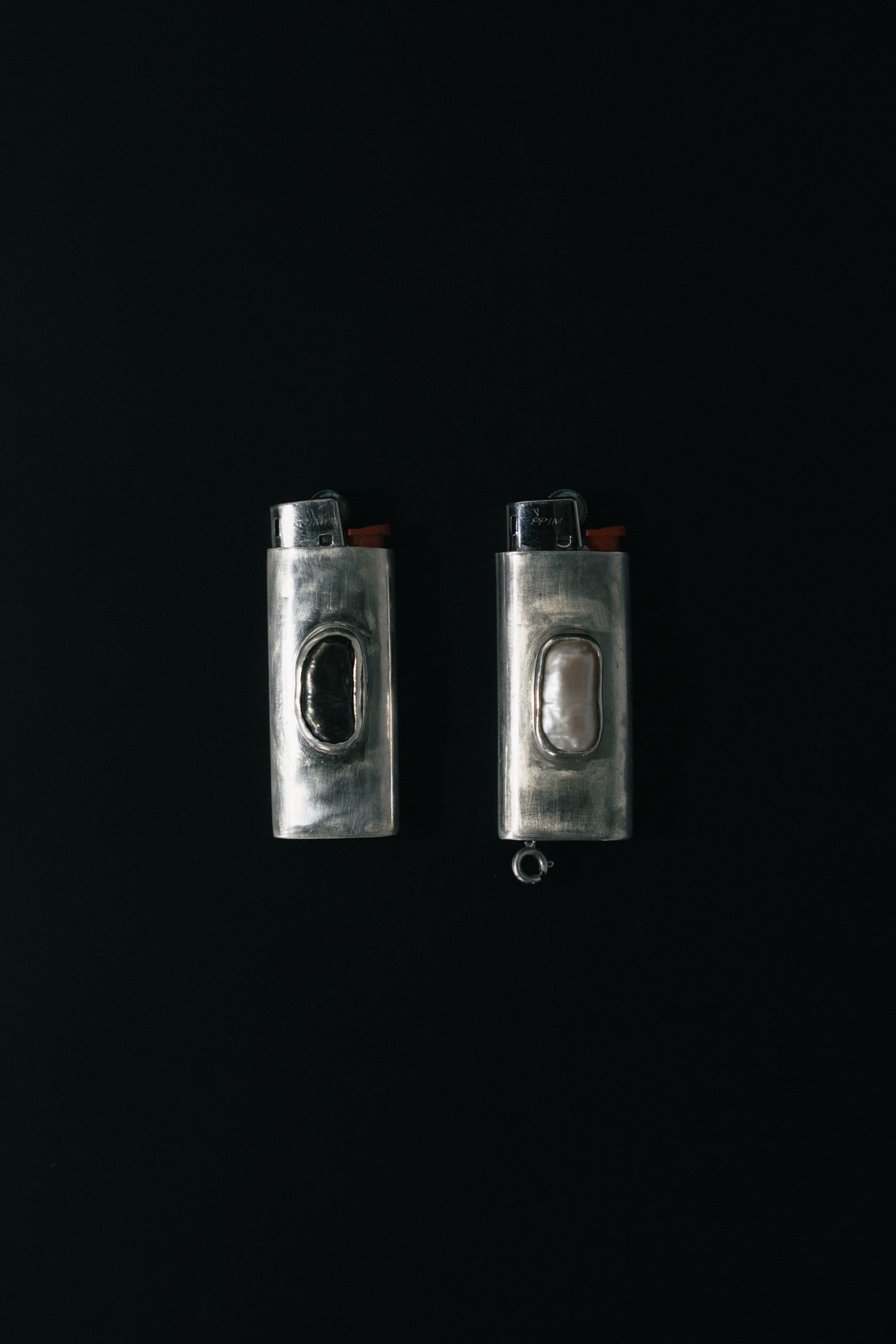 Lighter Case  – Black Baroque Pearl